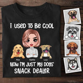I Used To Be Cool Snack Dealer Dog Mom Personalized T-shirt TS-NB1183
